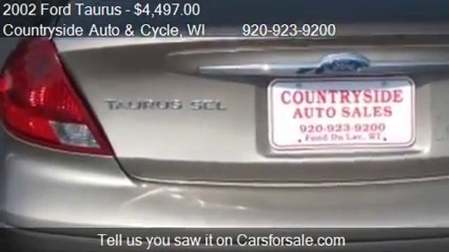 2002 Ford Taurus SEL Deluxe 4dr Sedan for sale in Fond du La смотреть онлайн