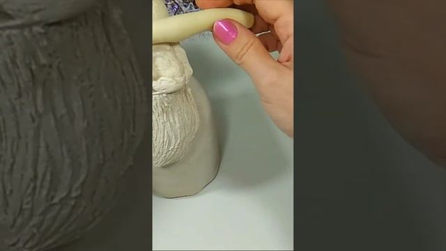 DIY. SANTA CLAUS craft/Как сделать ДЕДА МОРОЗА своими руками. смотреть онлайн