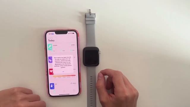 How to connect the COLMI P45 | iPhone Version смотреть онлайн