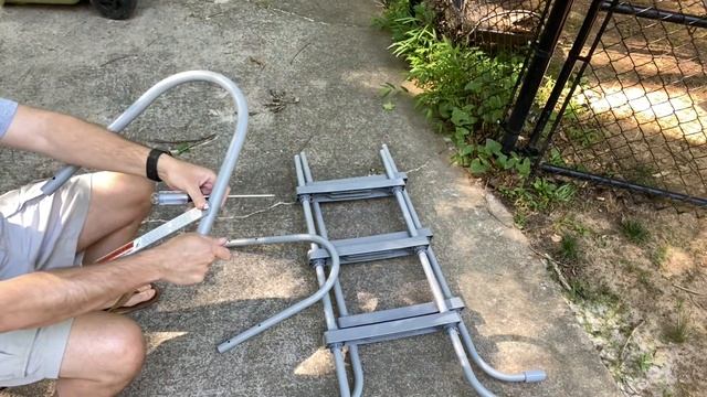 Pool Ladder Setup and Assembly. Bestway Flowclear Pool Ladder Set Up. смотреть онлайн