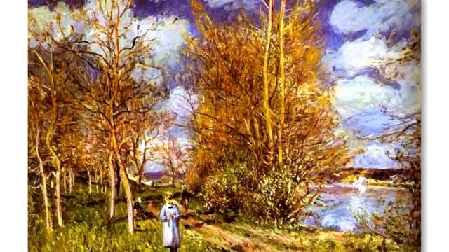 Презентация для детей "Весна в живописи" смотреть онлайн