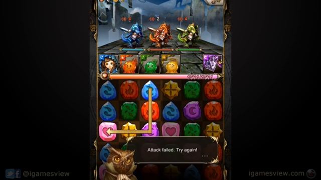 Tower of Saviors - iPhone & iPad Gameplay Video смотреть онлайн