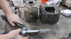 вариант СОЕДИНЕНИЯ двух КПП москвич для миниТРАКТОРА