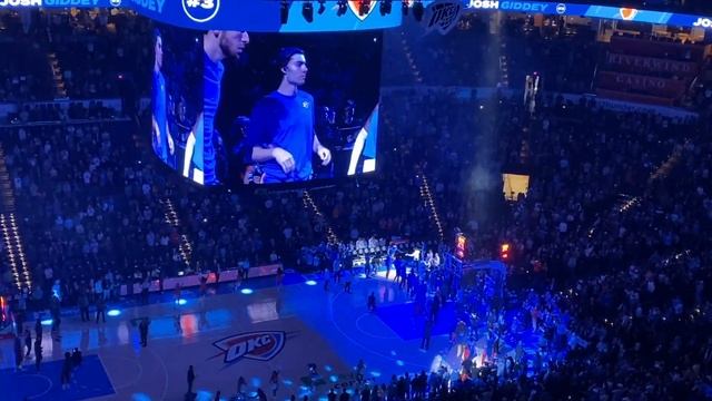 Home Opener Introduction | OKC Thunder | 2023-24 season | 10/29/2023 смотреть онлайн