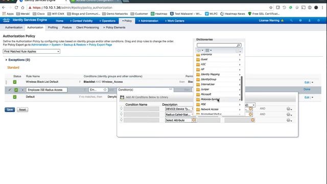 Wireless 802 1x Configuration with Internal Users in ISE смотреть онлайн