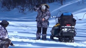 зимняя ловля крупного хариуса