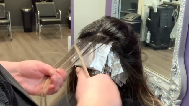 Chunky Blonde On Dark Hair | Lifting Level 2-10 With BLONDE SOLUTIONS | 2000s CHUNKY Highlights