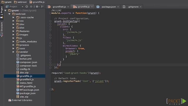 Introducing Grunt: The JavaScript Task Runner : Ways to Run Grunt | packtpub.com смотреть онлайн