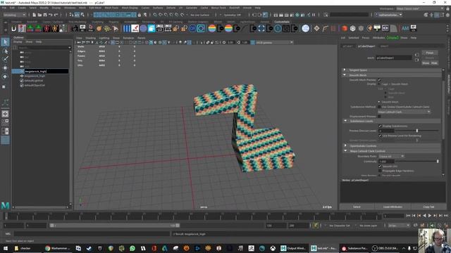 Smooth Mesh Preview Subdivided Texturing in Substance Painter Pipeline смотреть онлайн
