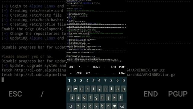 termux alpine смотреть онлайн