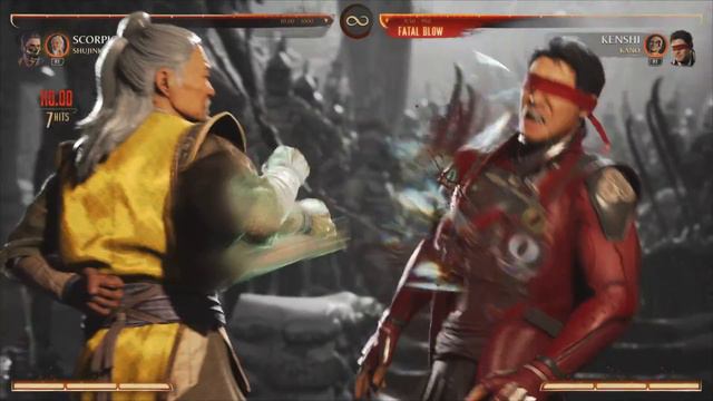 Mortal Kombat 1 - All Fatal Blows On Kenshi смотреть онлайн