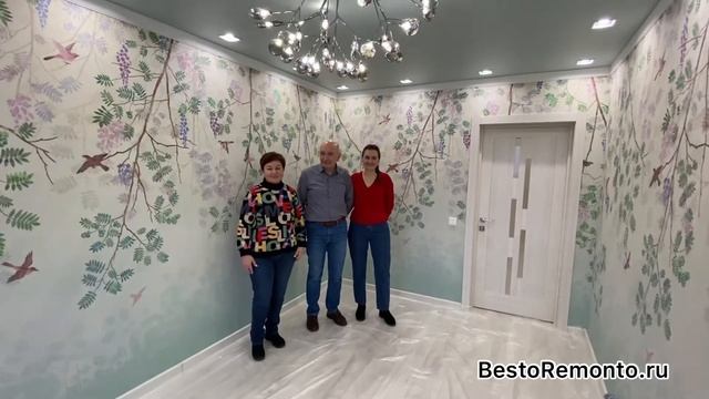 Отзыв о ремонте двухкомнатной квартиры. Ремонт под ключ. смотреть онлайн