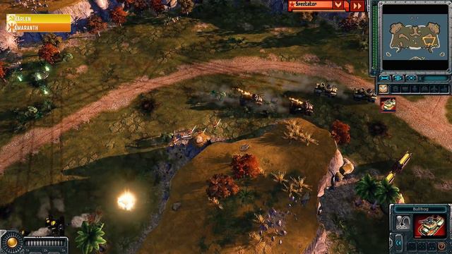 SFT-1212(E) vs Harlen(S) - Cabana Republic - Red Alert 3 смотреть онлайн