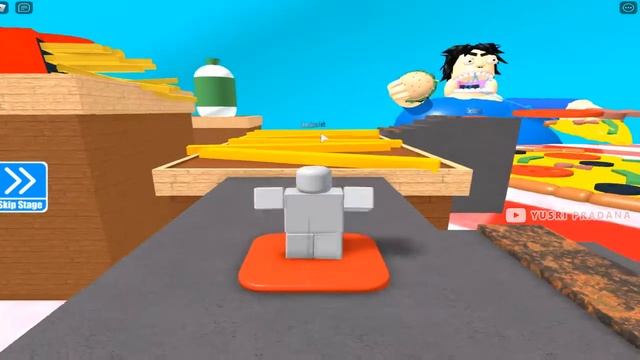 Roblox Game : Kabur Dari Si Raksasa Kelaparan / Escape The Giant Fat Guy Obby смотреть онлайн