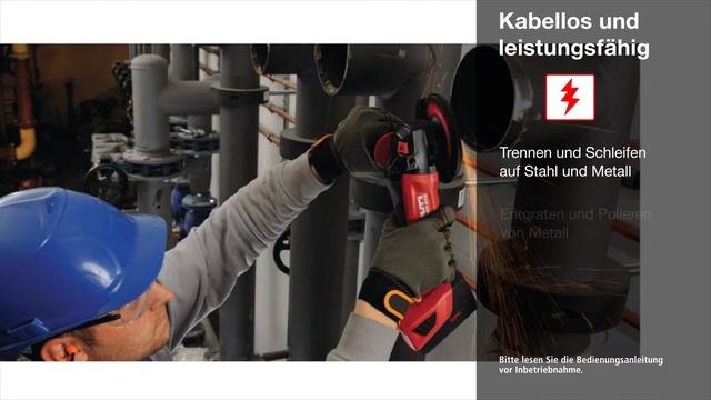 VORSTELLUNG des Akku-Winkelschleifers Hilti AG 125-A22 смотреть онлайн