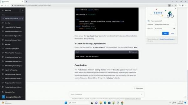 Python dateutil parser gives ValueError Unknown string format