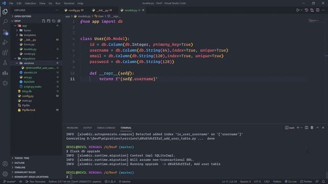 Databases in Flask | Flask Tutorial - 4 | DevIncept смотреть онлайн