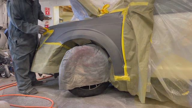 2017 Dodge Journey Painted Fender With Dupli-Color Spray Paint смотреть онлайн
