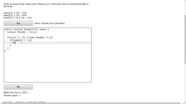 has12 - Coding Bat Array-2 Java Solution and Tutorial смотреть онлайн