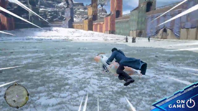 Riding Paimon In Hogwarts Legacy be Like смотреть онлайн