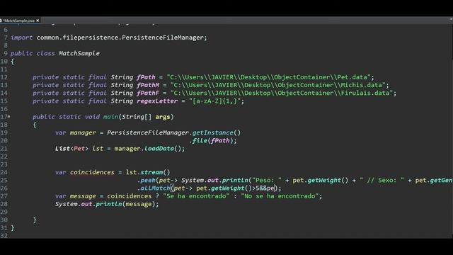 Programación FUNCIONAL en JAVA | BUSCAR coincidencias | STREAM | ANYMATCH | ALLMATCH | NONEMATCH смотреть онлайн