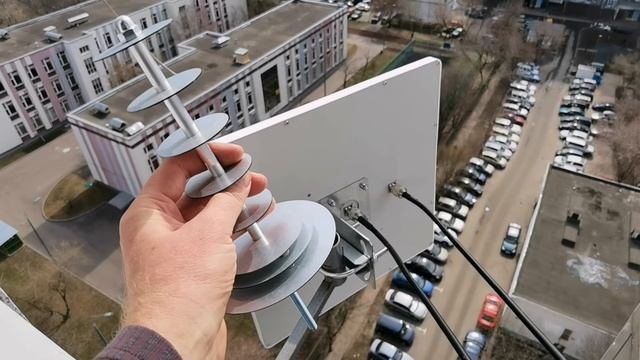 Реальное сравнение антенн пушка и панельной на цинке смотреть онлайн