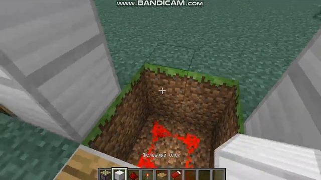 как сделать механические ворота в MINECRAFT смотреть онлайн