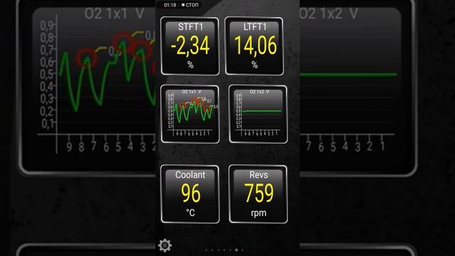 Работа кислородного датчика Лада Ларгус к4м пробег 95000т