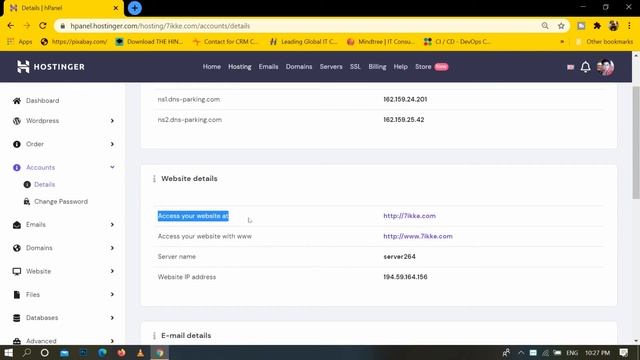 How to View IP Address and Server Name On Hostinger ! Hostinger Par IP Address and Server Name dekh смотреть онлайн