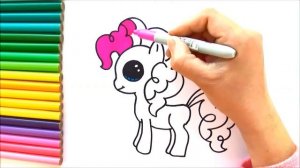 Моя Маленькая пони Пинки Пай  - Как нарисовать Мою Маленькую Пони Пинки Пай