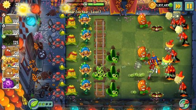 Plants vs Zombies 2 - Lunar Zoo Year 2023 Level 7 [Plants Lvl 1 & No Premium] + DOWNLOAD смотреть онлайн