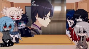 MHA Pro hero’s and Villains React to Male Y/N as Scaramouche/Wanderer