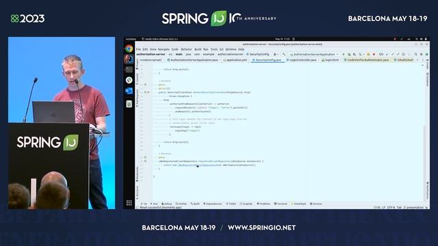 Enterprise Security with Spring Authorization Server 1.0 by Rob Winch @ Spring I/O смотреть онлайн