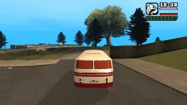 [driver № 1] ЛАЗ-695, маршрут 106 (осн), № Р 840 ХК 96 (GTA SA) смотреть онлайн