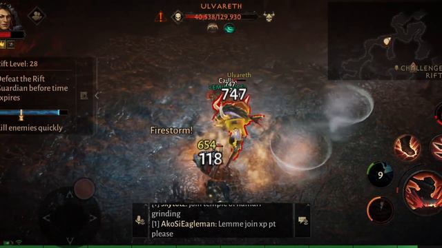 Diablo Immortal - Barbarian Runner Build - Challenge Rift смотреть онлайн