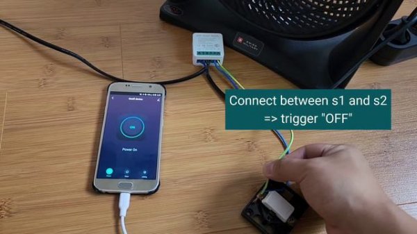 wifi mini smart switch example (tuya/smart life iot switch)