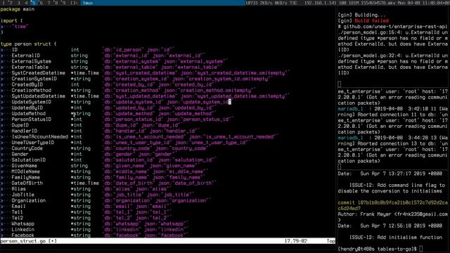 Updated database schema? tables-to-go #watchpeoplecode смотреть онлайн