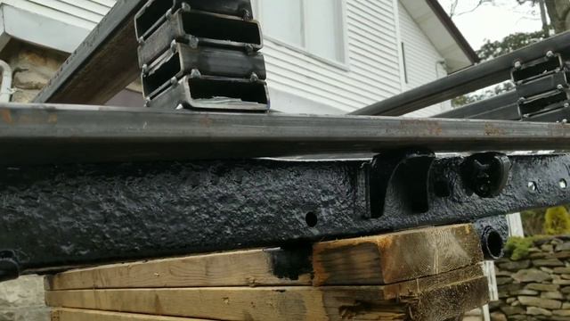 DIY Custom Flat Bed / ARB leaf springs смотреть онлайн