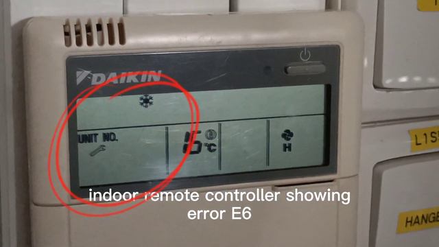 Daikin VRV3 | error code E6 | how to fault finding.(Multi-outdoor-unit) смотреть онлайн