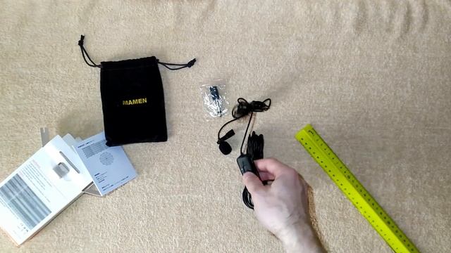 MAMEN KM-D2. Лучший бюджетный петличный микрофон с AliExpress. ОБЗОР. смотреть онлайн