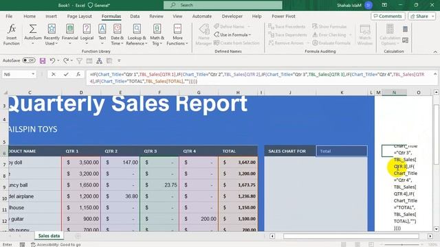create report in excel | quarterly sale graph report in excel sheet смотреть онлайн