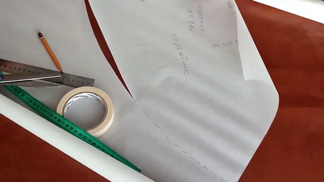 Шью юбку на резинке из сетки. Часть 1 - выкройки и крой. смотреть онлайн