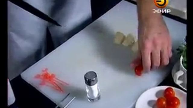 Канапе из сыра камамбер и крекеров смотреть онлайн