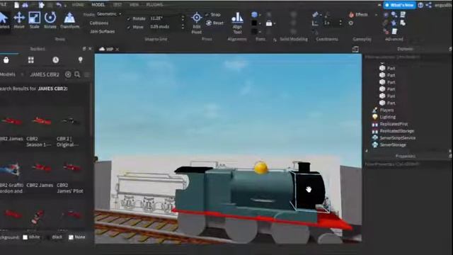 Making Train Models in Roblox Studio (And Doing Other Stuff as Well) смотреть онлайн
