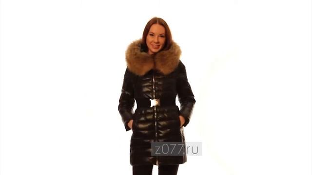 Пуховик Женский С Мехом Енота [Пуховики С Енотом Женские] смотреть онлайн