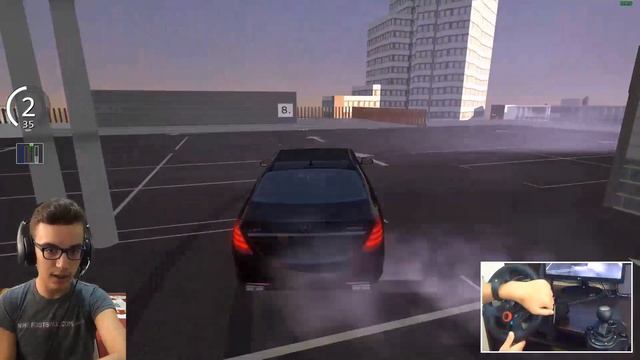 KAPALI OTOPARKTA MERCEDES S63 AMG DRİFT ! DOWNLOAD LİNK - LOGİTECH G29 İLE ASSETTO CORSA смотреть онлайн