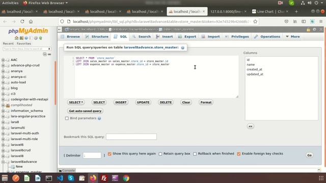 Line Chart Integration | Line Chart Implementation in Laravel | Learning Points смотреть онлайн