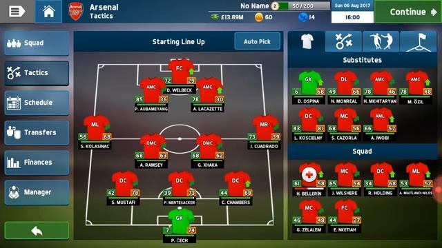 Soccer Manager 2018 Карьера за Arsenal # 2 смотреть онлайн