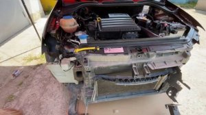 Как помыть радиатор на Volkswagen Polo !