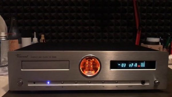 Vincent CD-S6 MK CD Hi-End CD Tube Player
